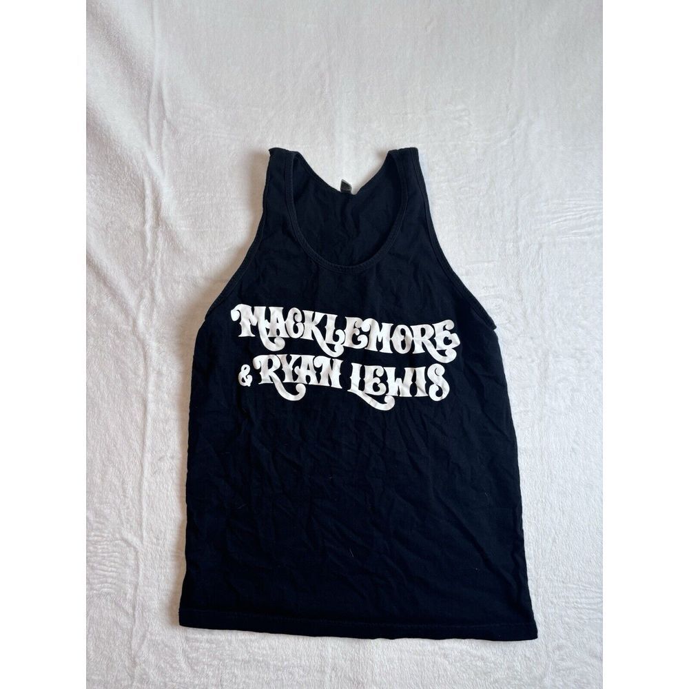 American Apparel Macklemore Ryan Lewis 2013 Tank Top Shirt Rap Tee Mens Medium *